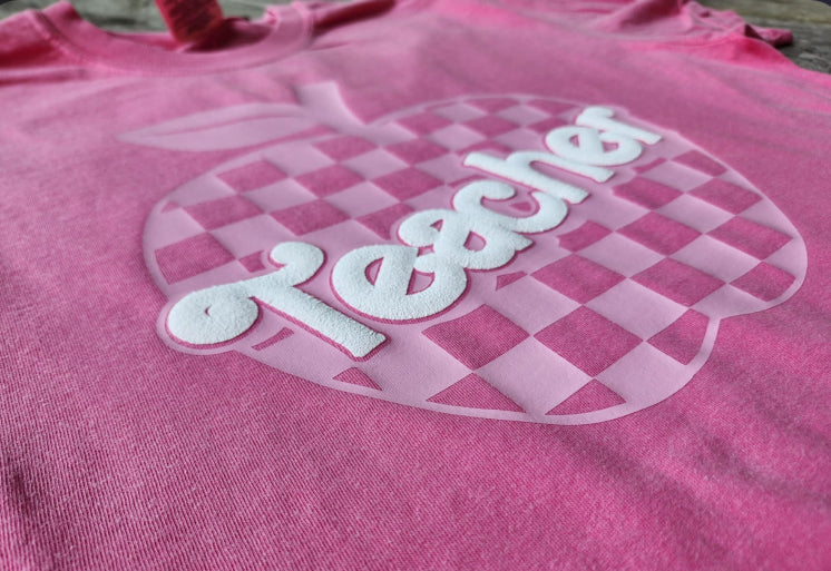 Teacher Apple Graphic Tee