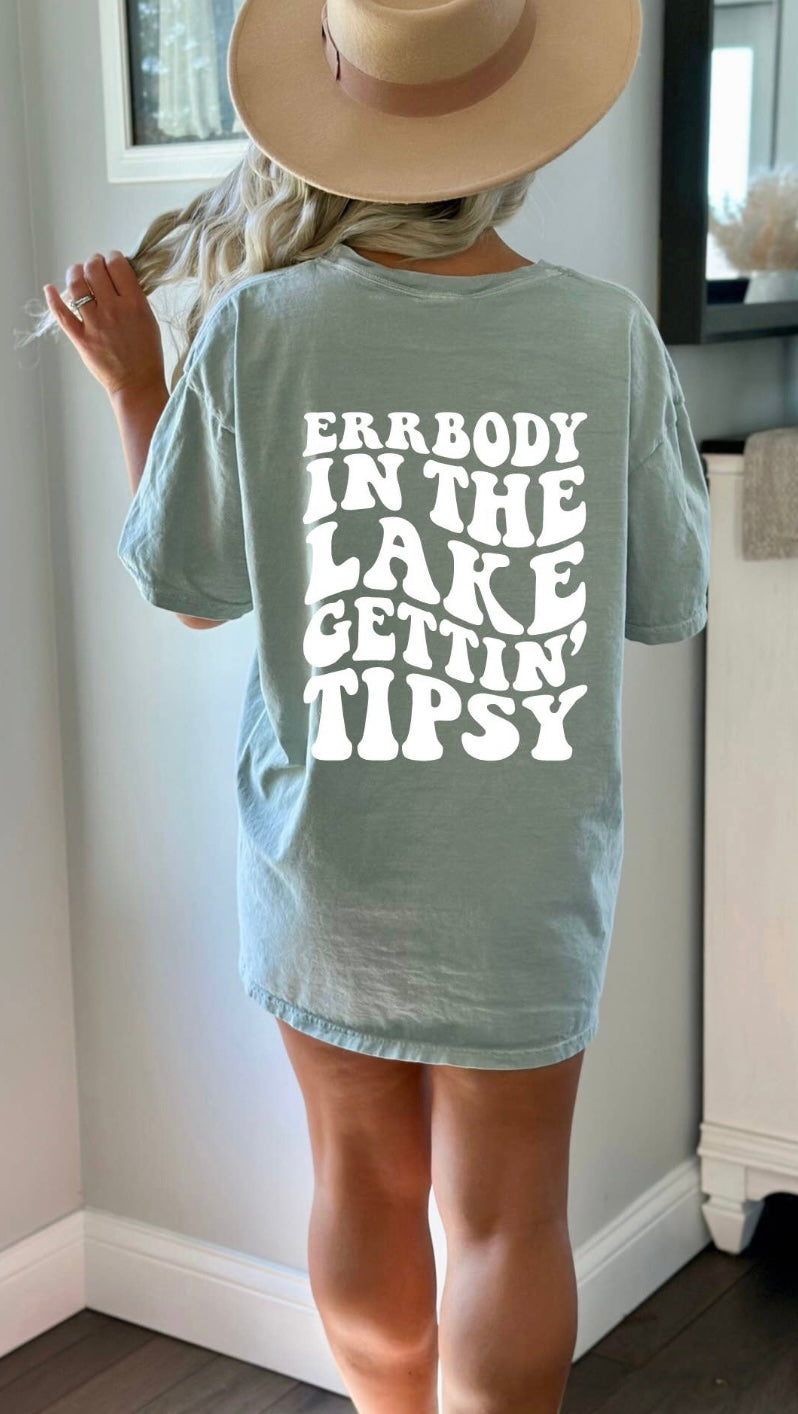 Lake Getting Tipsy Tee