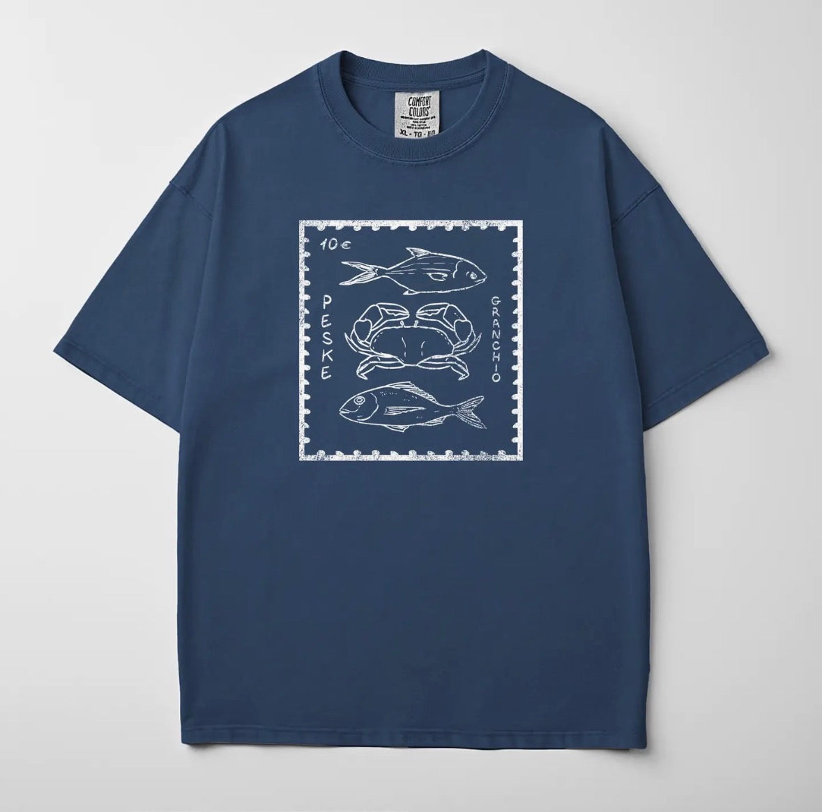 Seafood Stamp Tee