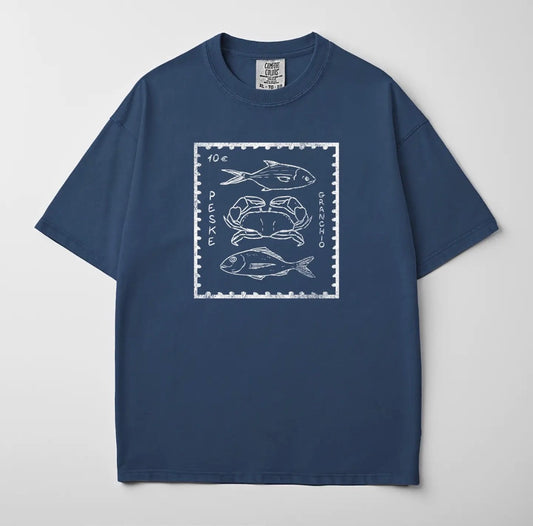 Seafood Stamp Tee