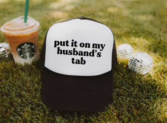 Husband’s Tab Trucker Hat