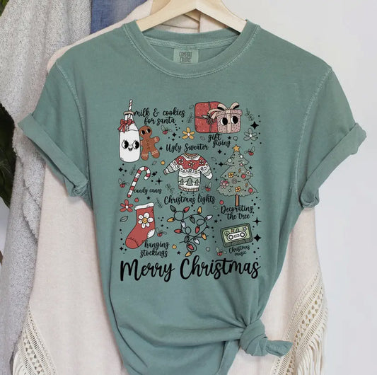 Christmas Doodle Tee