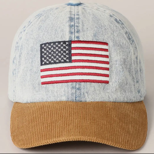 USA Embroidered Baseball Hat