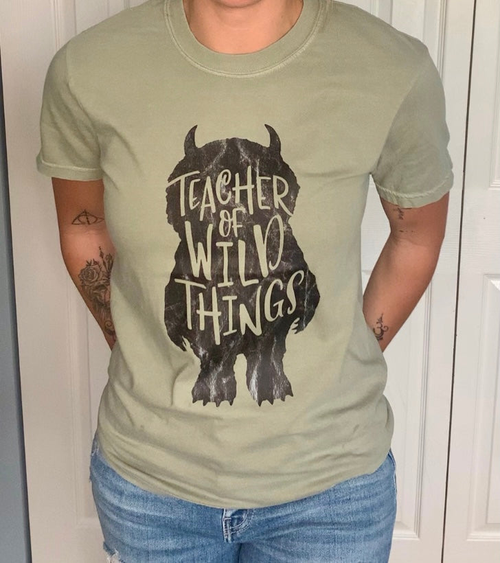 Teacher of Wild Things Tee